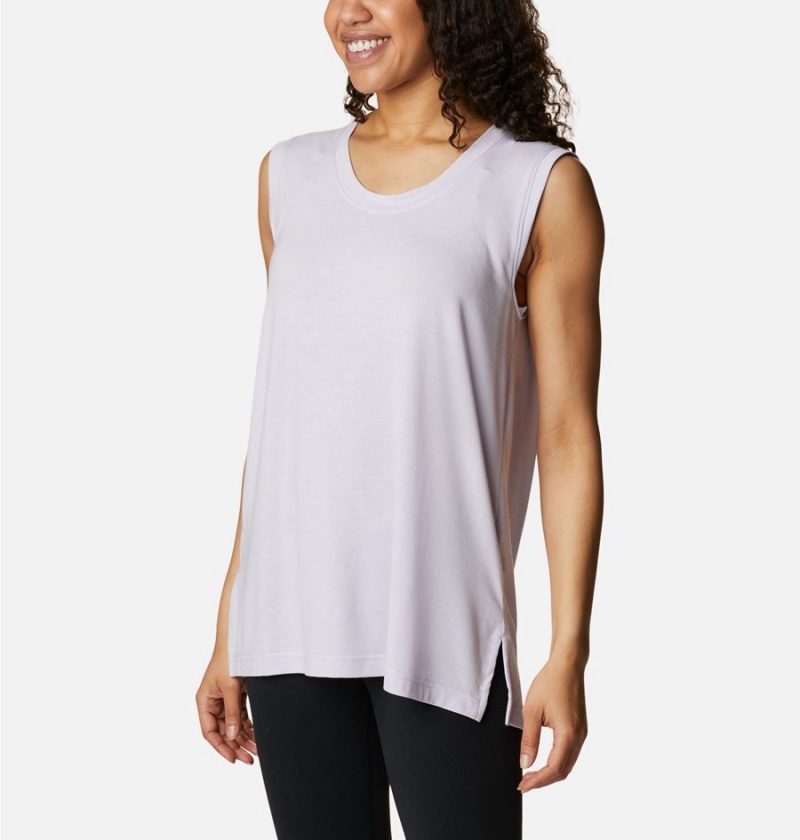 Columbia Boundless Beauty Women's Tank Top Purple | TLAPBD-325
