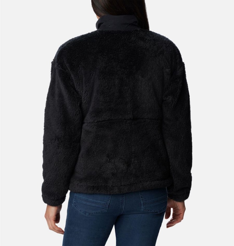 Columbia Boundless Discovery Full Zip Sherpa Women's Fleece Jacket Black | SFKPXO-285