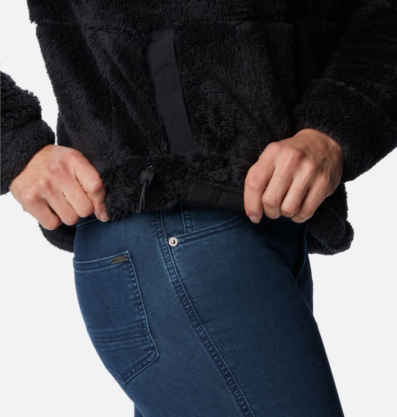 Columbia Boundless Discovery Full Zip Sherpa Women's Fleece Jacket Black | SFKPXO-285