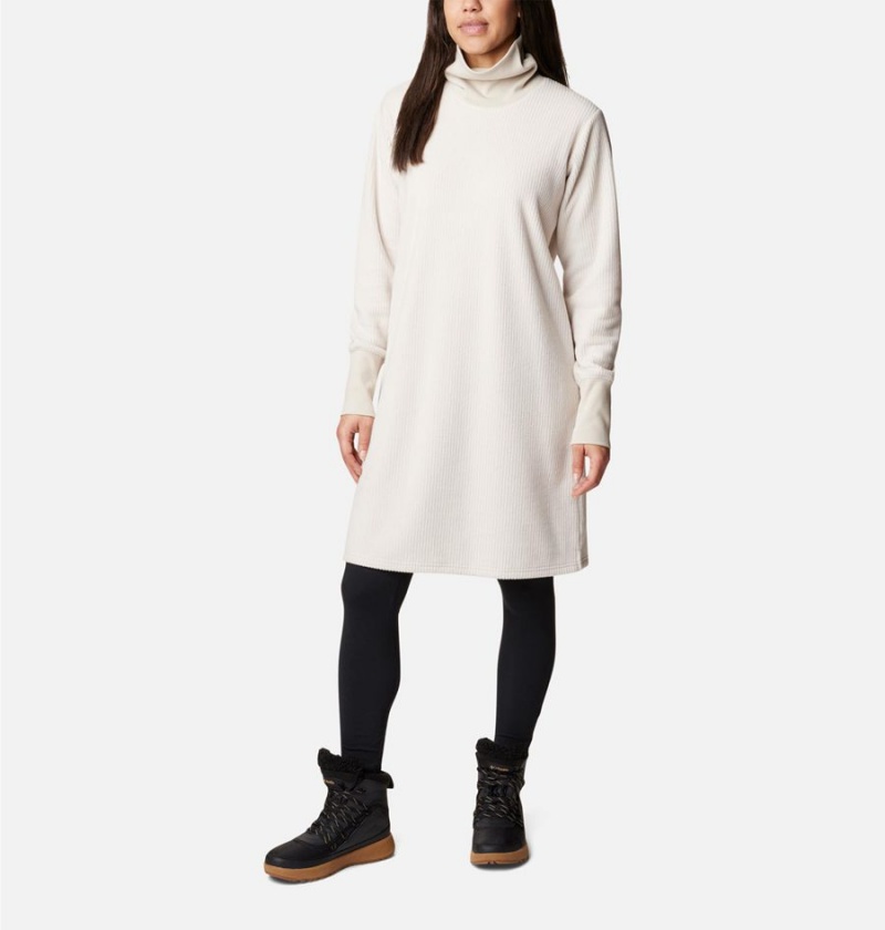 Columbia Boundless Trek Fleece Women's Dress White | FILVHZ-103