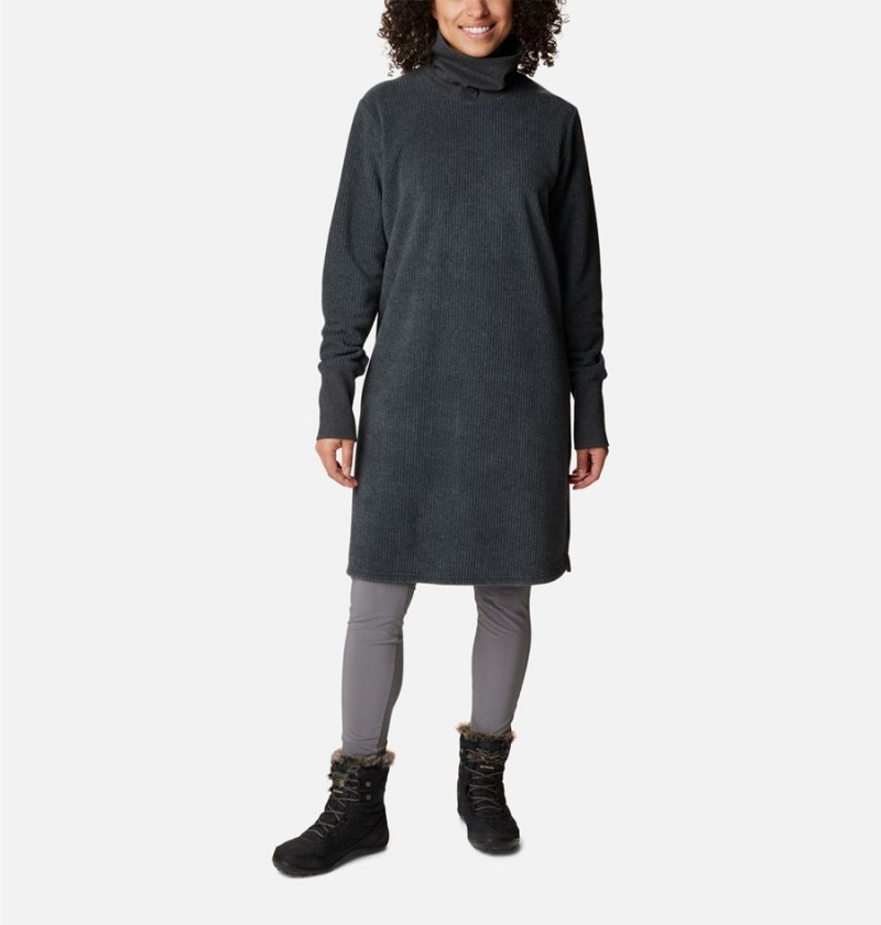 Columbia Boundless Trek Fleece Women\'s Dress Black | BCHRON-478