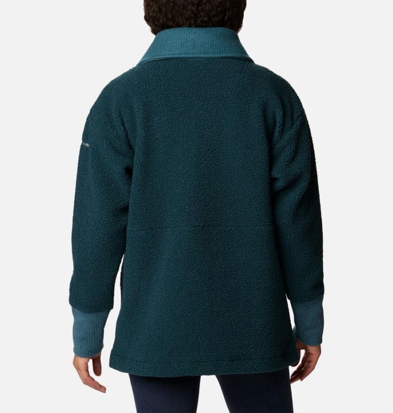 Columbia Boundless Trek Full Zip Women's Fleece Jacket Turquoise | HVAUGI-620