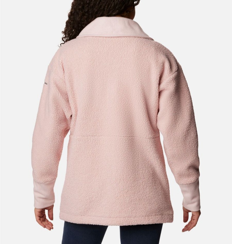 Columbia Boundless Trek Full Zip Women's Fleece Jacket Pink | WKQJPL-406
