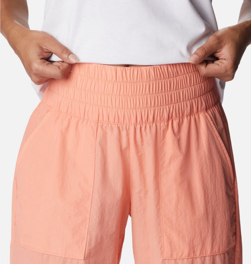 Columbia Boundless Trek Joggers Women's Pants Coral | CDHFQN-601