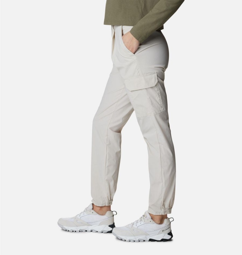 Columbia Boundless Trek Pleated Women's Pants White | KUAHYQ-956