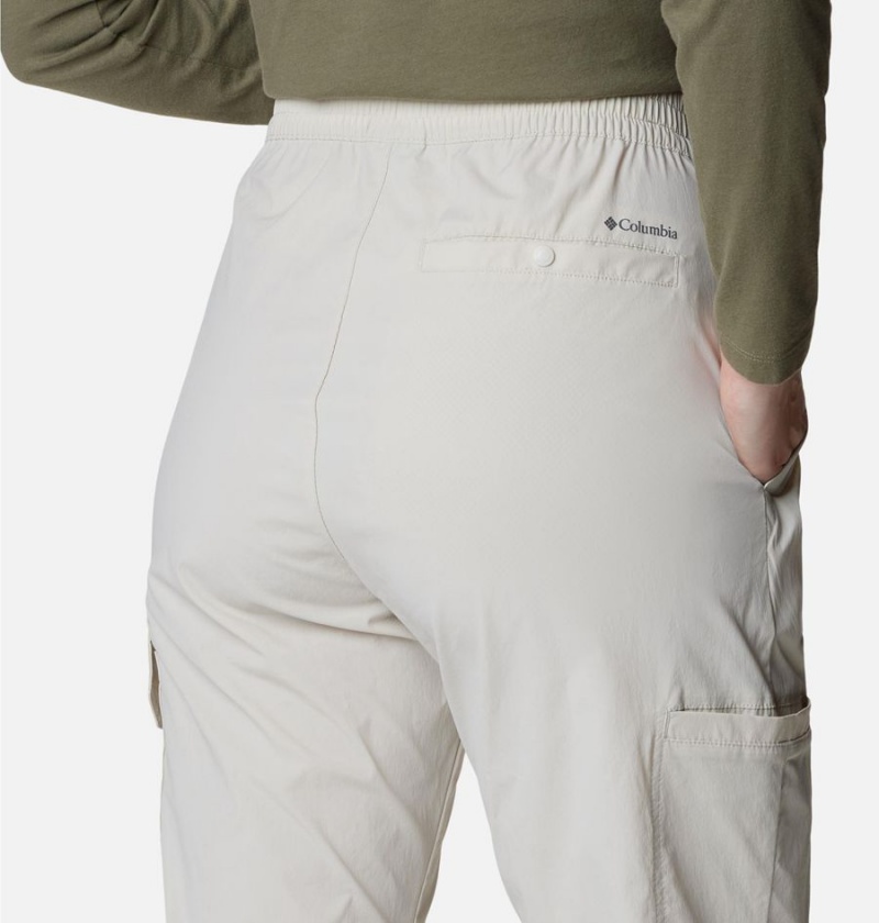 Columbia Boundless Trek Pleated Women's Pants White | KUAHYQ-956