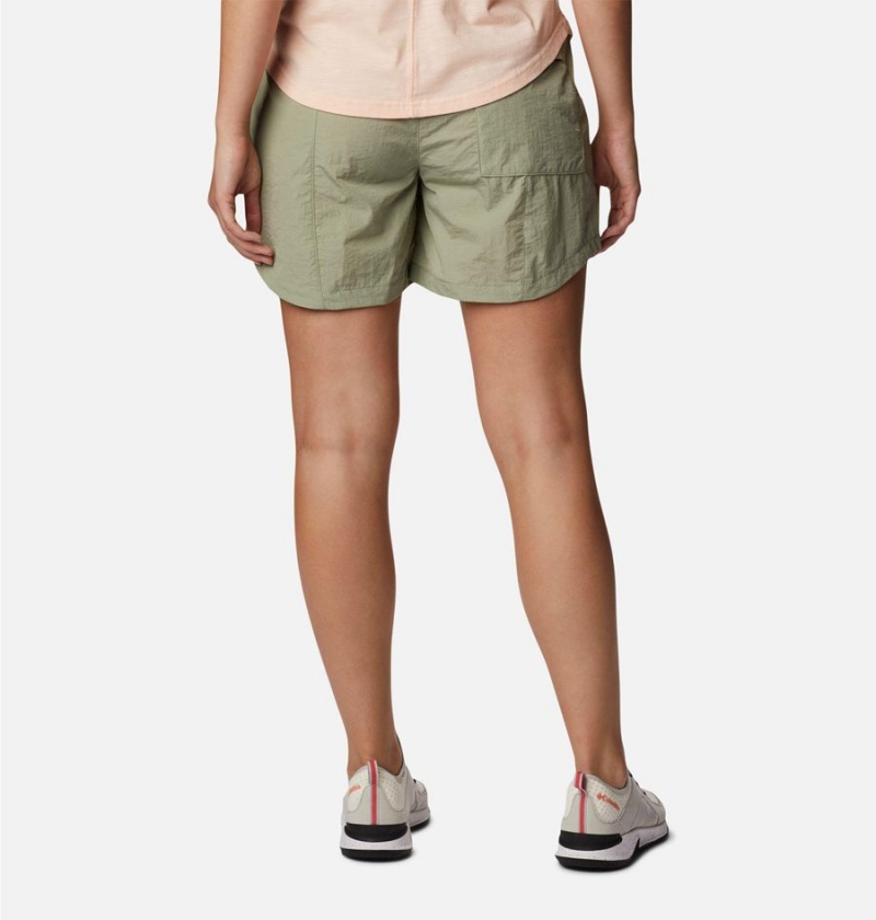 Columbia Boundless Trek Women's Shorts Green | NOSXAE-426