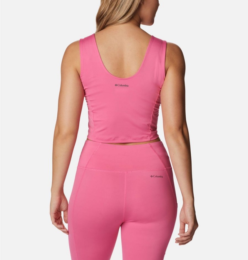 Columbia Boundless Trek Women's Tank Top Pink | KYBMAH-681