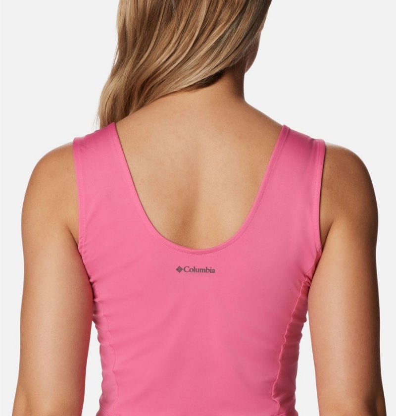 Columbia Boundless Trek Women's Tank Top Pink | KYBMAH-681