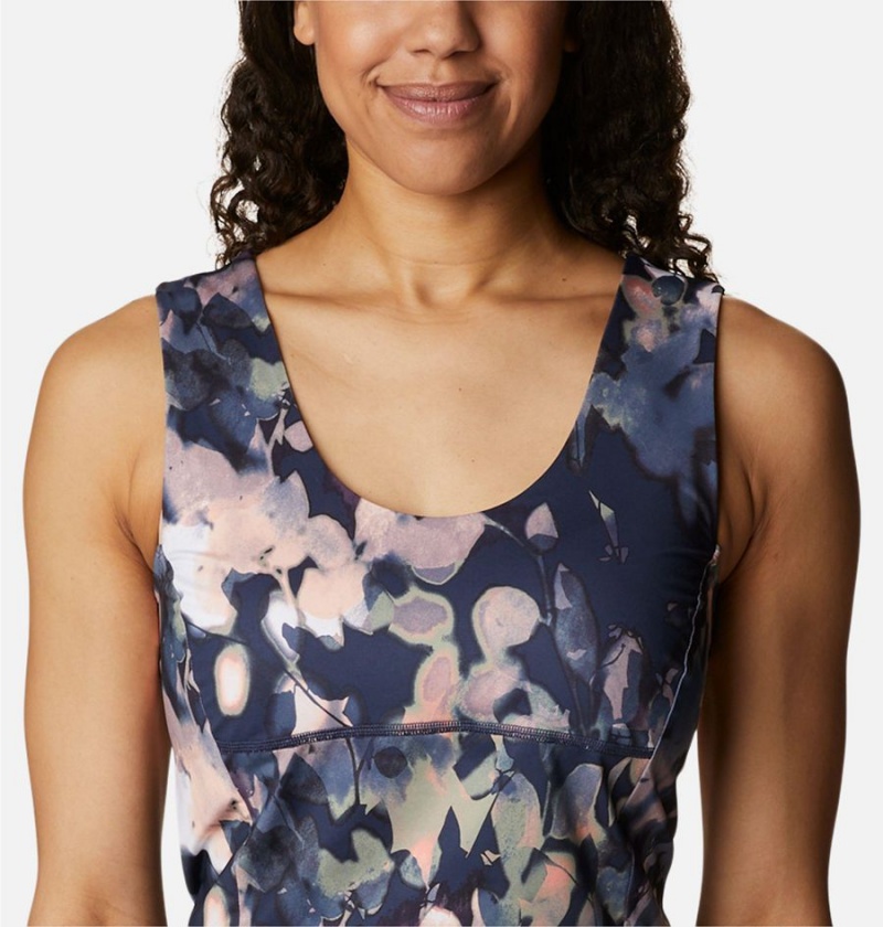 Columbia Boundless Trek Women's Tank Top Navy | USCJDF-274