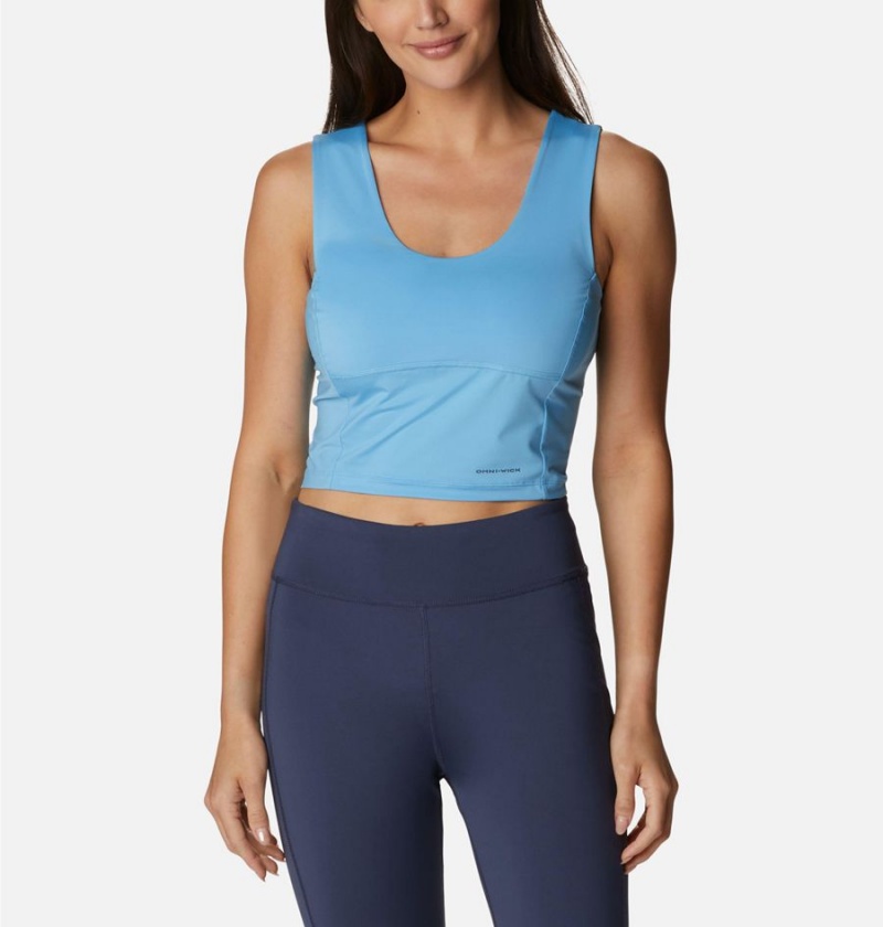 Columbia Boundless Trek Women\'s Tank Top Blue | GIYKQX-706