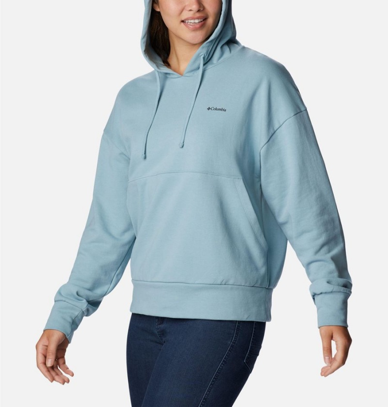 Columbia Break It Down Women's Hoodie Blue | SDEQJM-974