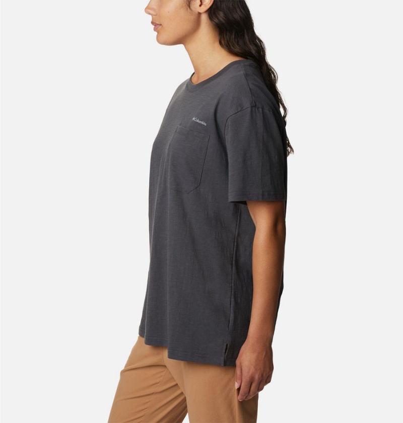 Columbia Break It Down Women's T-Shirt Black | AWDJIE-278