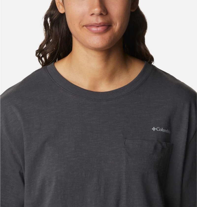 Columbia Break It Down Women's T-Shirt Black | AWDJIE-278
