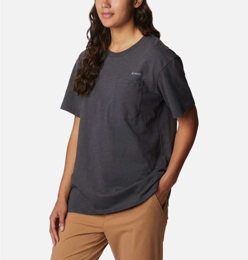 Columbia Break It Down Women's T-Shirt Black | AWDJIE-278
