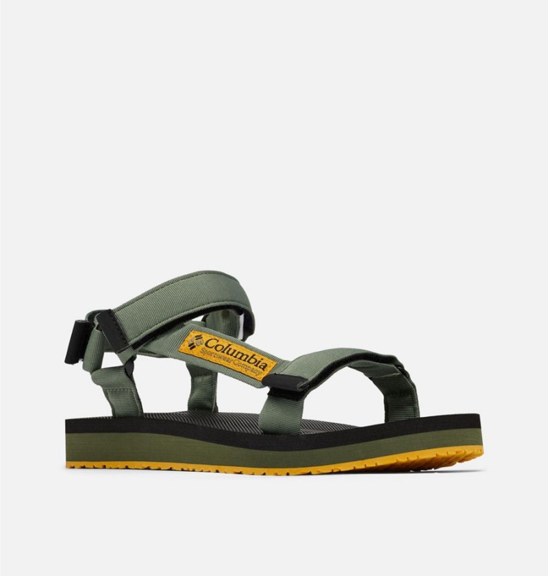 Columbia Breaksider Men's Sandals Green | ANQDMJ-637
