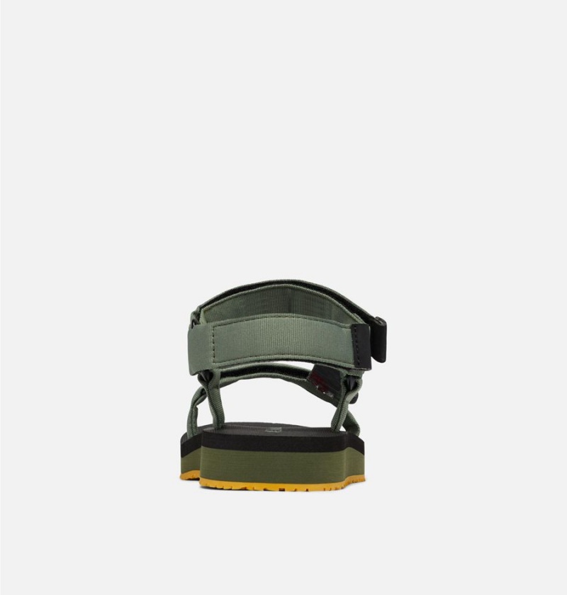 Columbia Breaksider Men's Sandals Green | ANQDMJ-637