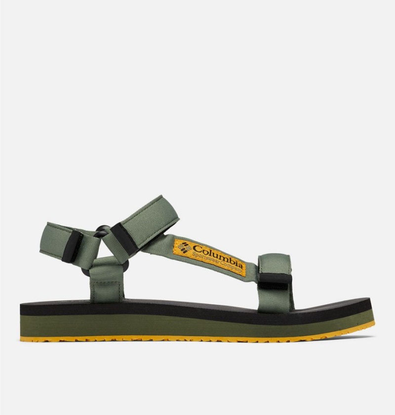 Columbia Breaksider Men\'s Sandals Green | ANQDMJ-637