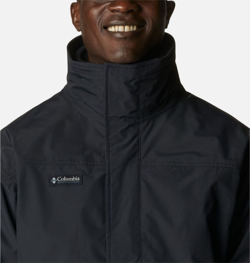 Columbia Bugaboo 1986 Interchange Men's 3 In 1 Jackets Black | GHWVIY-183