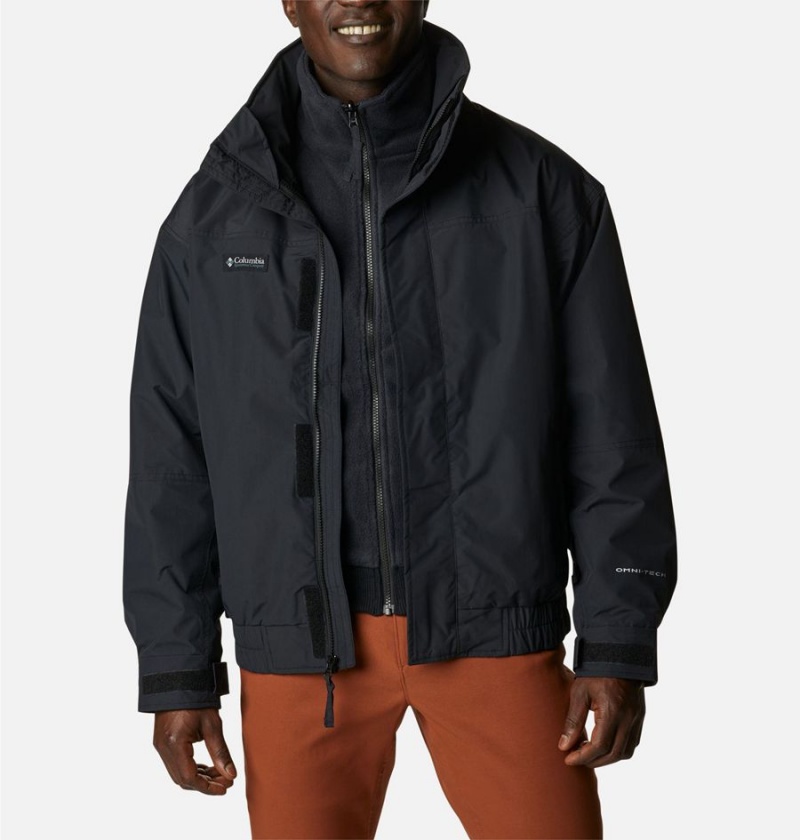 Columbia Bugaboo 1986 Interchange Men's 3 In 1 Jackets Black | GHWVIY-183