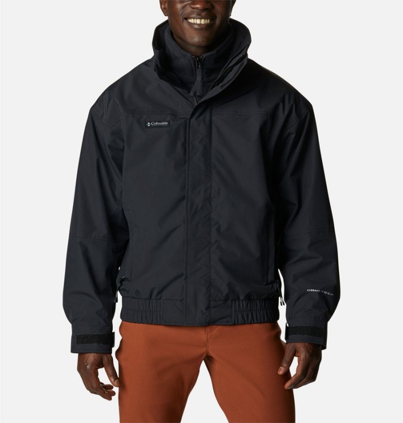 Columbia Bugaboo 1986 Interchange Men\'s 3 In 1 Jackets Black | GHWVIY-183