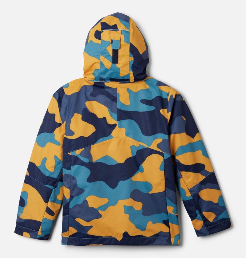Columbia Bugaboo II Fleece Interchange Kids' Jacket Yellow | REUBTA-368