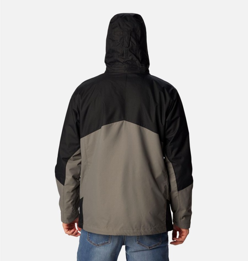 Columbia Bugaboo II Fleece Interchange Men's Ski Jacket Grey | XTRIPJ-201
