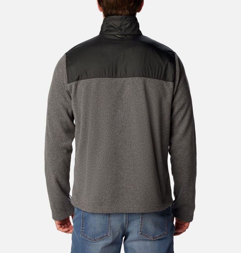 Columbia Bugaboo II Fleece Interchange Men's Ski Jacket Grey | XTRIPJ-201