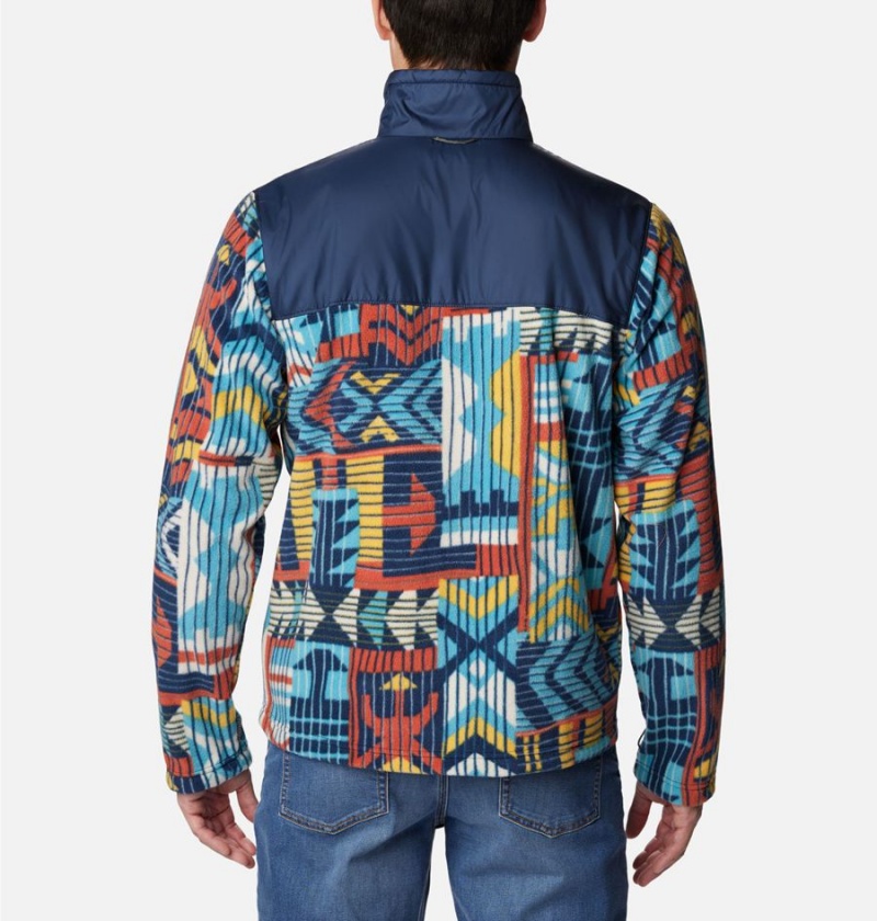 Columbia Bugaboo II Fleece Interchange Men's Ski Jacket Navy | HVYQPJ-360