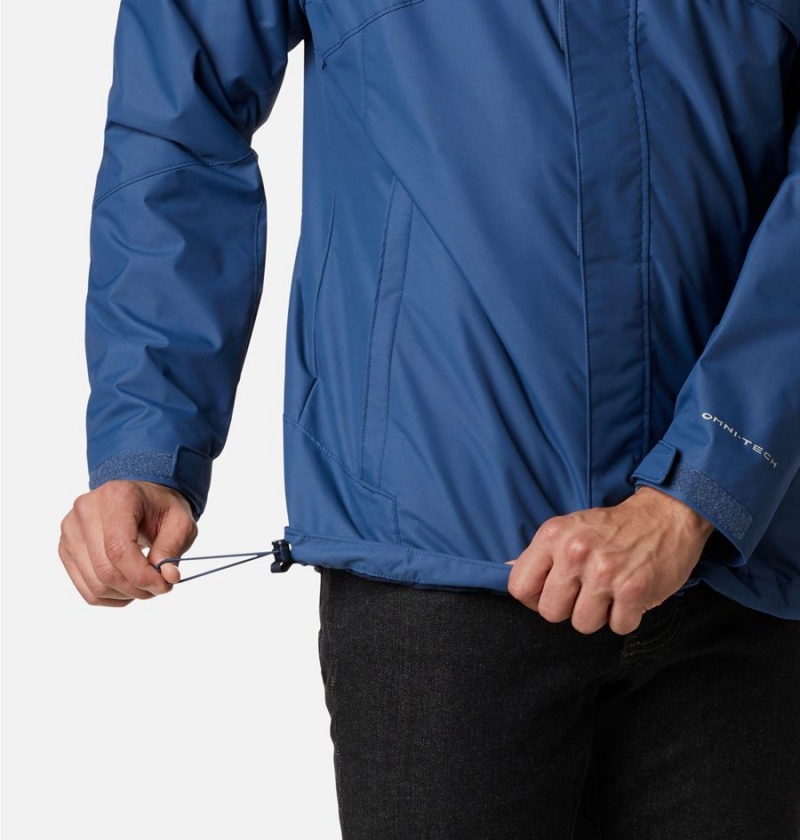 Columbia Bugaboo II Fleece Interchange Men's Ski Jacket Blue | CAFSKP-647