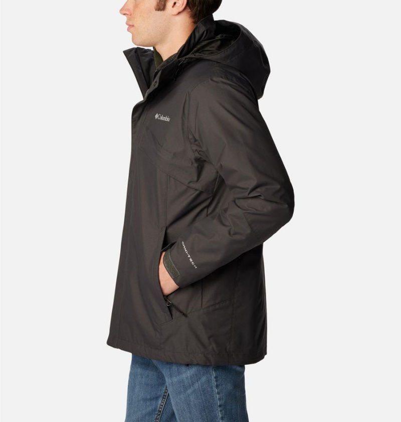 Columbia Bugaboo II Fleece Interchange Men's Ski Jacket Grey | TBKQAC-239
