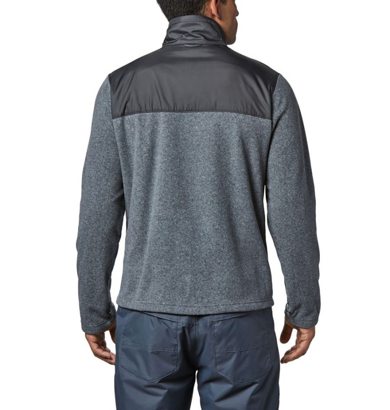 Columbia Bugaboo II Fleece Interchange Men's Ski Jacket Black | XZETNO-501