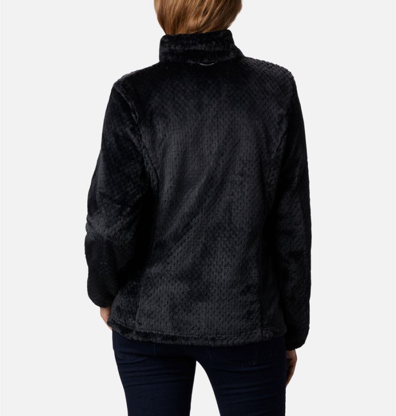 Columbia Bugaboo II Fleece Interchange Women's Ski Jacket Black | EWHGBZ-763