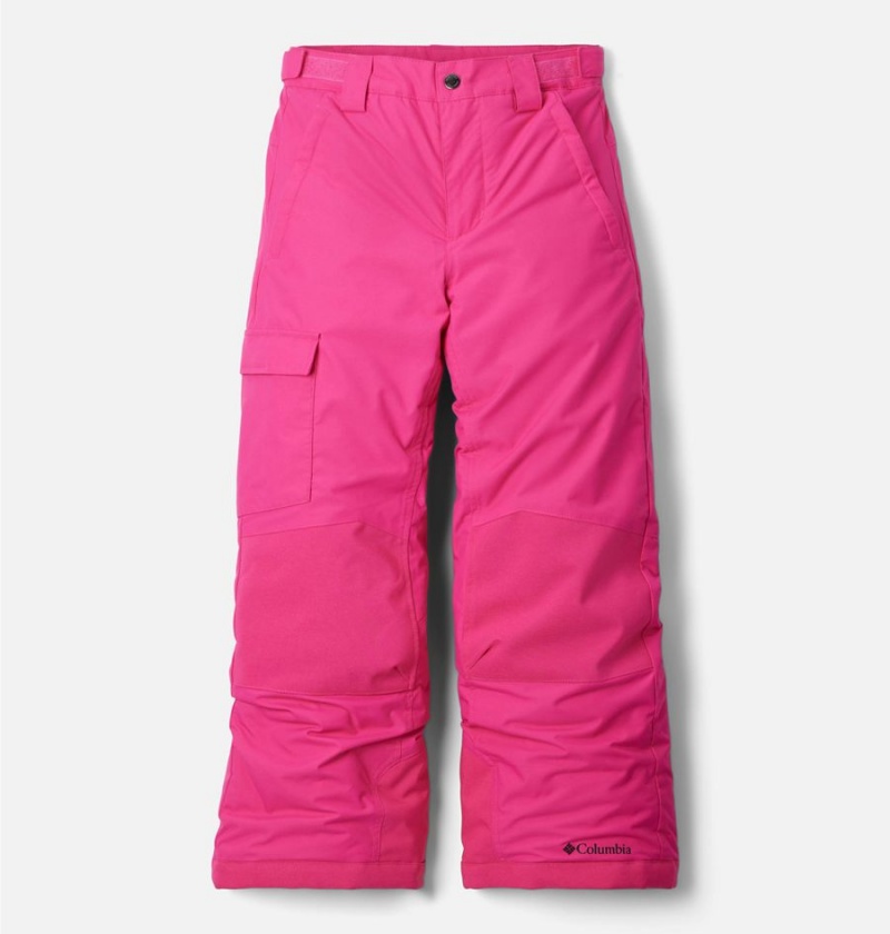 Columbia Bugaboo II Insulated Ski Kids\' Pants Red | ARMETZ-439