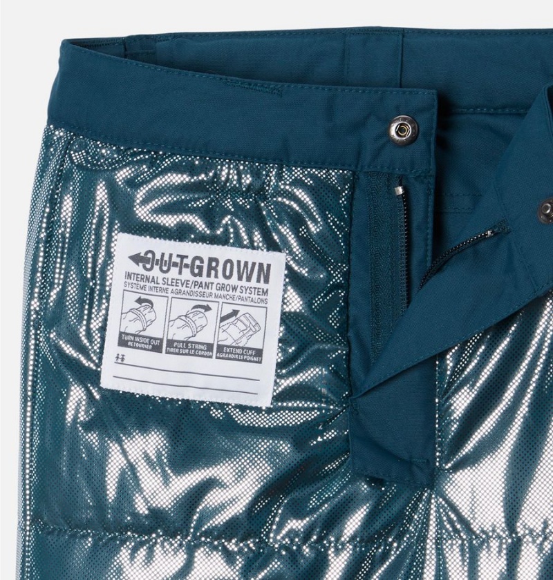 Columbia Bugaboo II Insulated Ski Kids' Pants Turquoise | NTQVCG-128