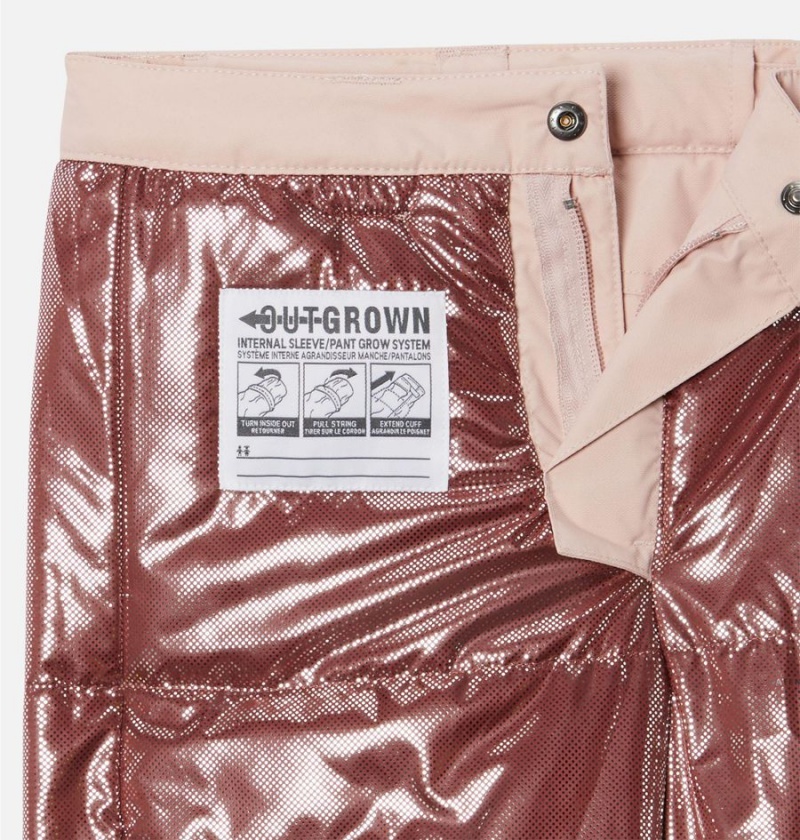 Columbia Bugaboo II Insulated Ski Kids' Pants Pink | SAHPVY-376