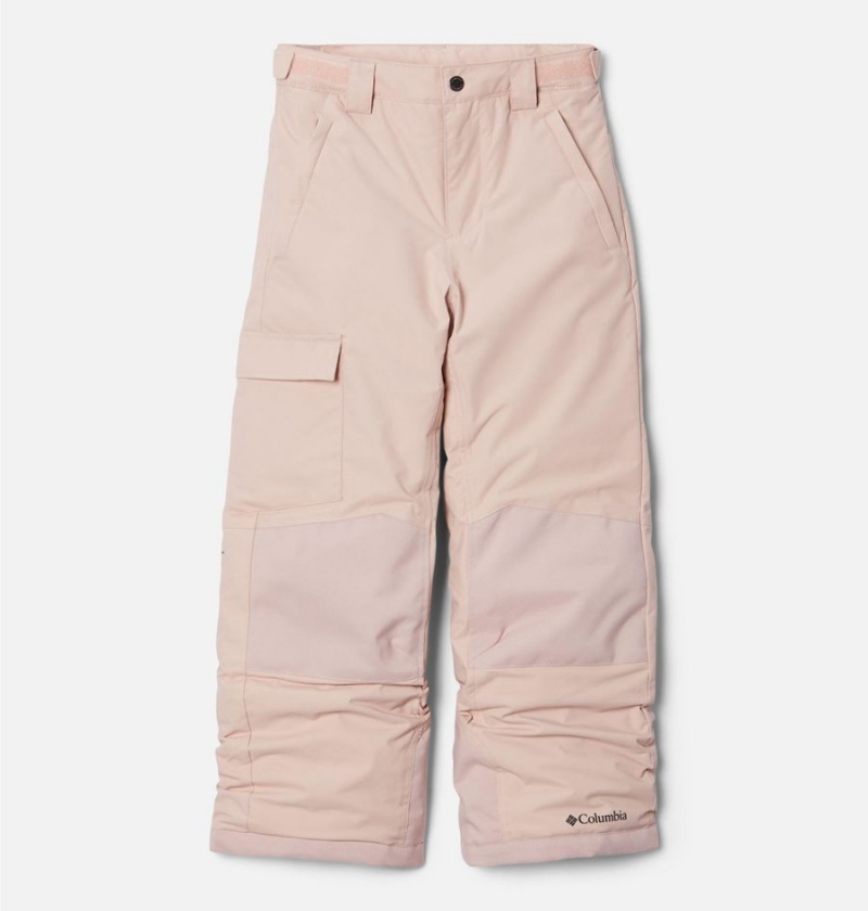 Columbia Bugaboo II Insulated Ski Kids\' Pants Pink | SAHPVY-376