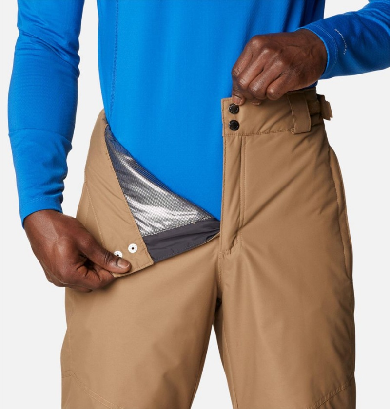 Columbia Bugaboo IV Insulated Ski Men's Pants Khaki | HYJATO-562