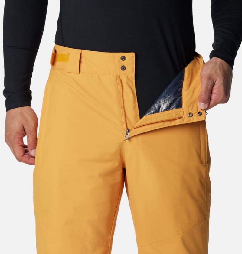 Columbia Bugaboo IV Insulated Ski Men's Pants Yellow | TCJHQE-761