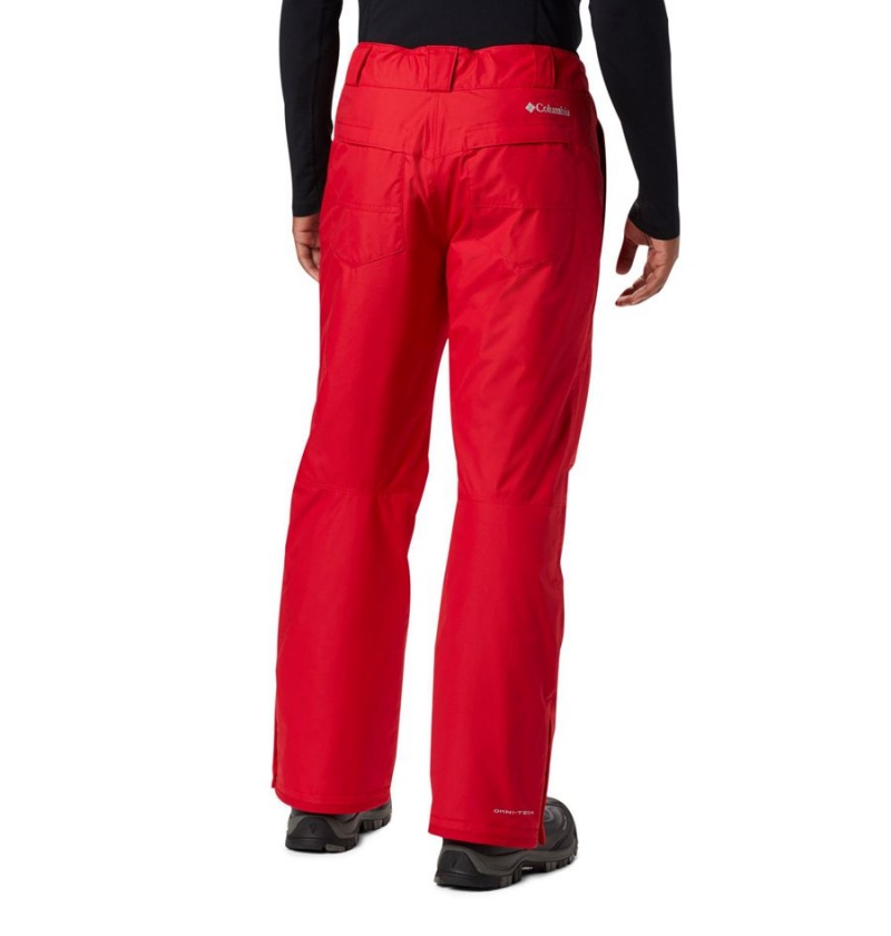 Columbia Bugaboo IV Insulated Ski Men's Pants Red | NYWAIU-239