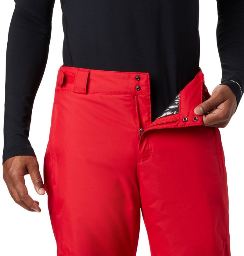 Columbia Bugaboo IV Insulated Ski Men's Pants Red | NYWAIU-239