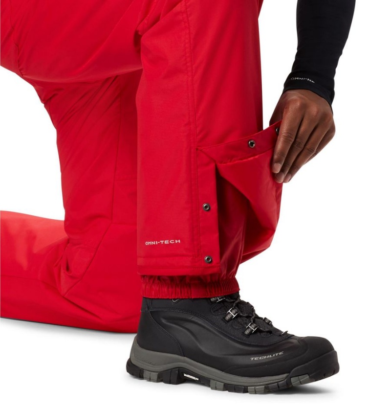 Columbia Bugaboo IV Insulated Ski Men's Pants Red | NYWAIU-239