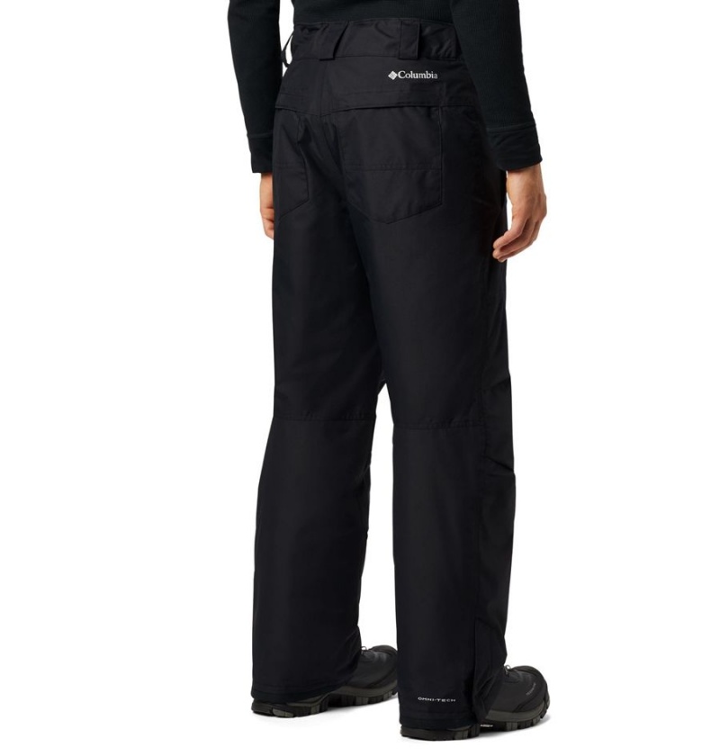 Columbia Bugaboo IV Insulated Ski Men's Pants Black | VXIQPS-725