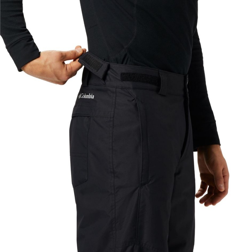 Columbia Bugaboo IV Insulated Ski Men's Pants Black | VXIQPS-725