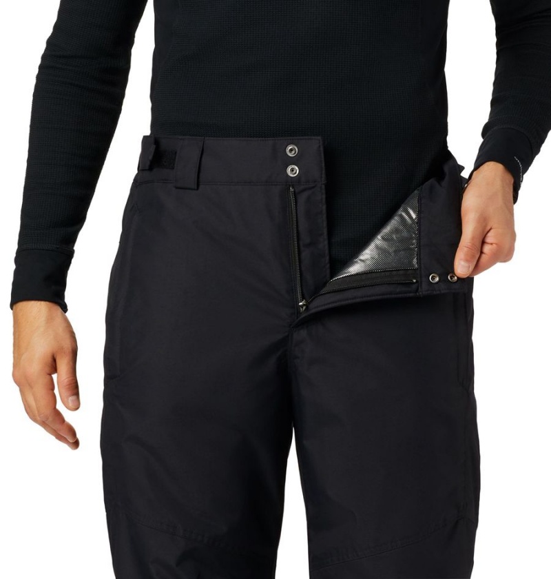 Columbia Bugaboo IV Insulated Ski Men's Pants Black | VXIQPS-725
