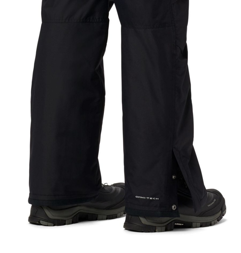 Columbia Bugaboo IV Insulated Ski Men's Pants Black | VXIQPS-725