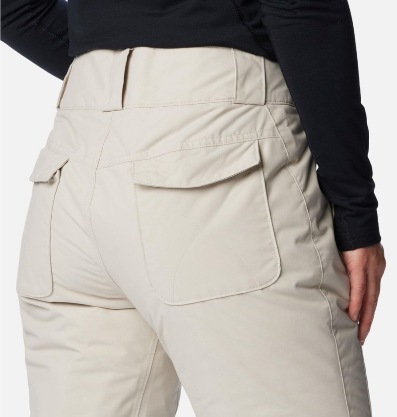 Columbia Bugaboo Omni Heat Insulated Ski Women's Pants White | ETGBSF-980