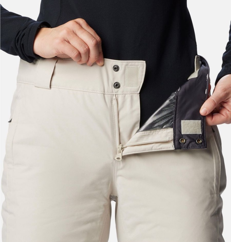 Columbia Bugaboo Omni Heat Insulated Ski Women's Pants White | ETGBSF-980