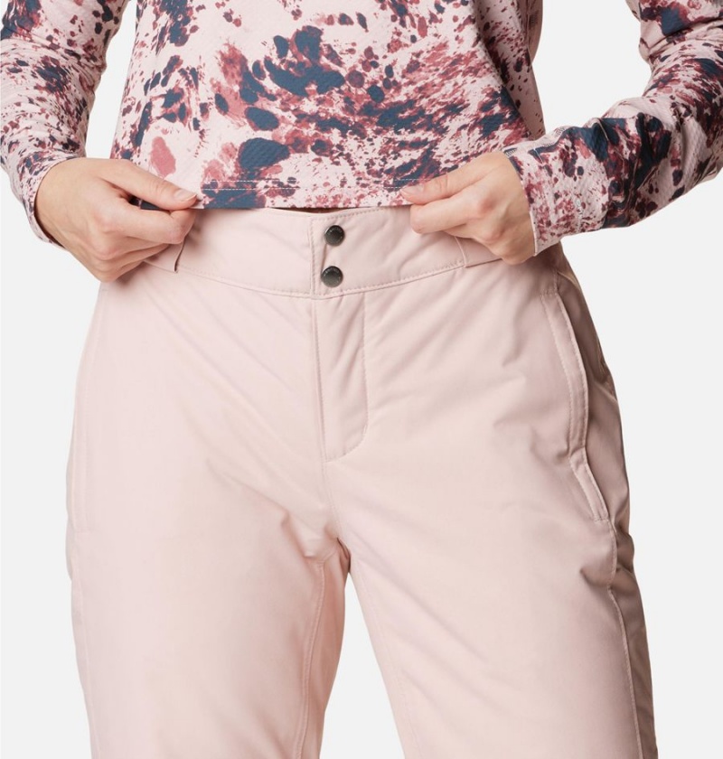 Columbia Bugaboo Omni Heat Insulated Ski Women's Pants Pink | HVYWLN-275