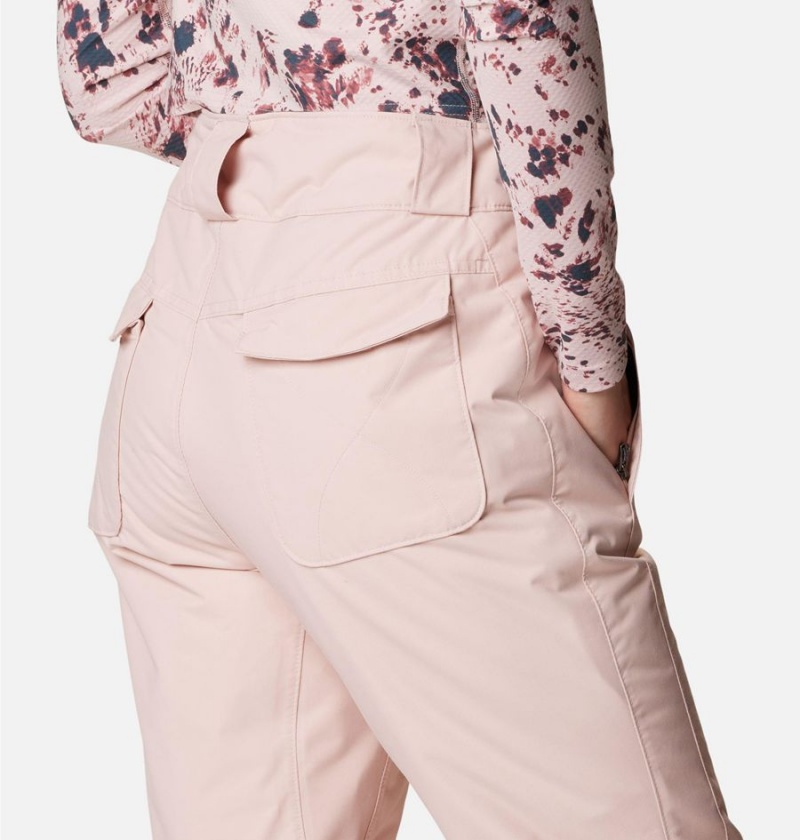 Columbia Bugaboo Omni Heat Insulated Ski Women's Pants Pink | HVYWLN-275